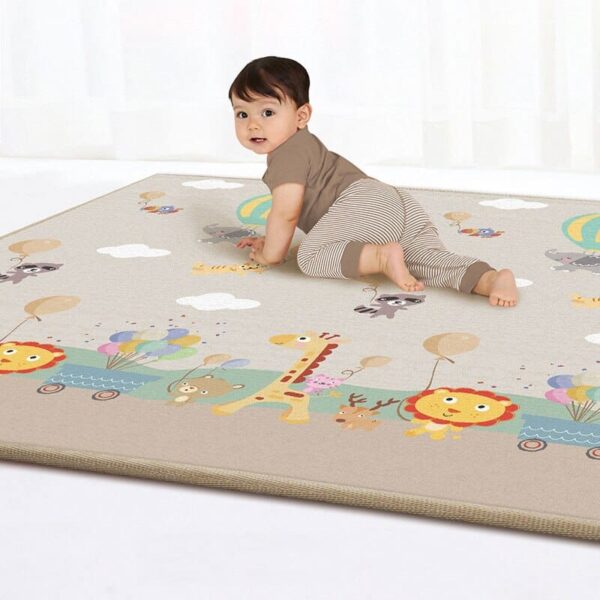 Tapis chambre bébé savane : douceur et évasion pour votre enfant