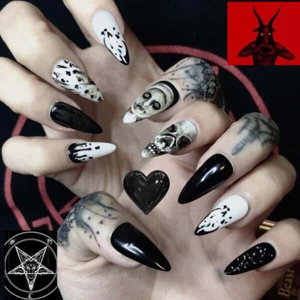 Faux ongles Halloween : Effrayez avec style - Achetez maintenant !