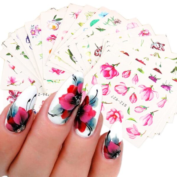 Stickers Nail Art : décoration manucure tendance et facile