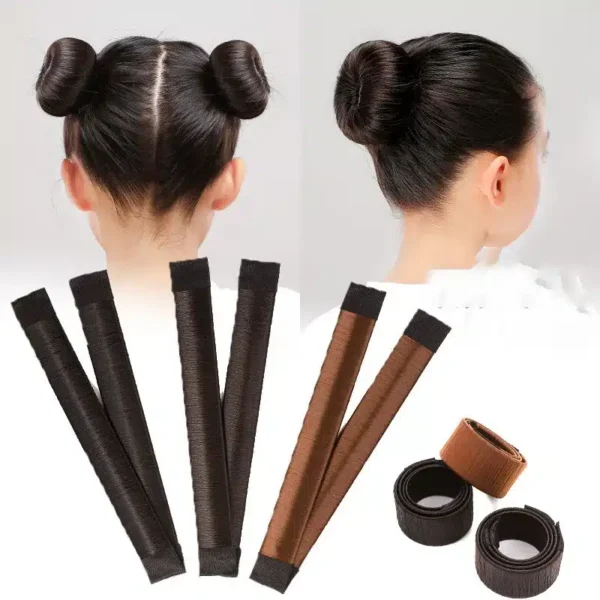 Accessoires cheveux : Chignon magique - Élégance et praticité