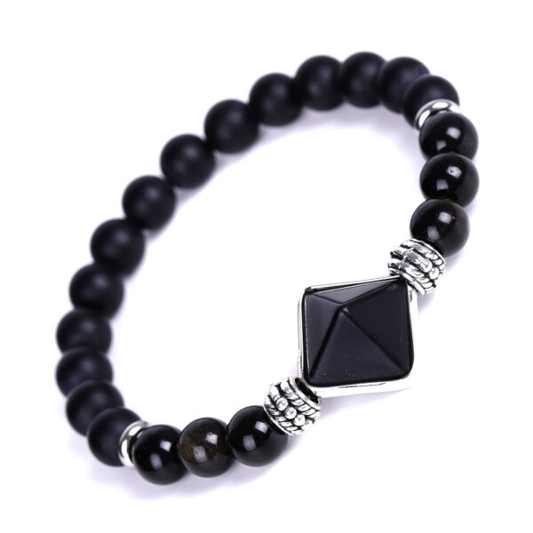 Bracelet en quartz pyramidal - Élégance et énergie positive