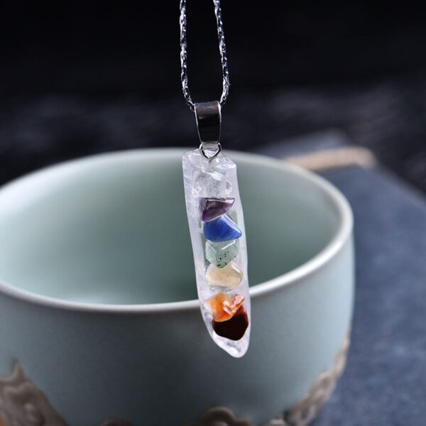 Collier de chakras de guérison - Équilibrez votre énergie avec style