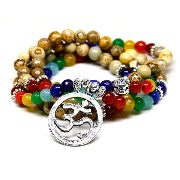 Bracelet 7 chakras en pierres naturelles - Équilibrez vos énergies