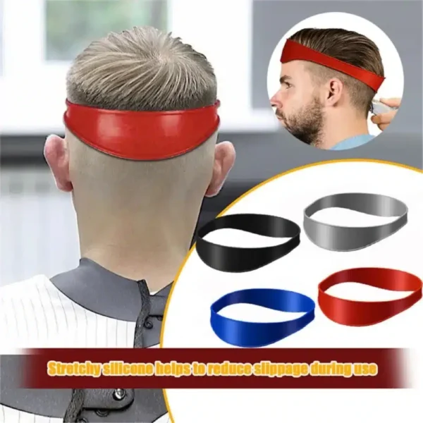 Bande en silicone pour coupe de cheveux à domicile - Précision et confort