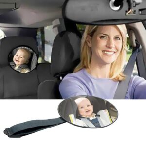 Miroir surveillance voiture bébé - Sécurité et confort pour votre enfant