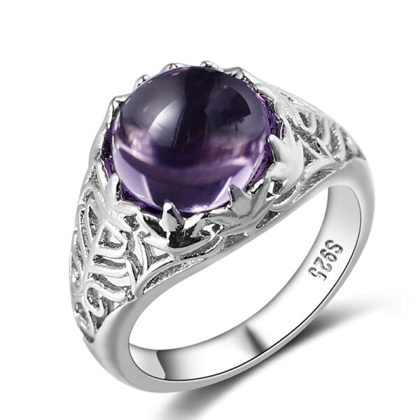 Bague argent améthyste : élégance et charme pour sublimer votre style