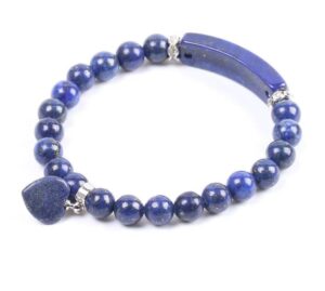 Bracelet femme en lapis lazuli - Élégance et style pour toutes les occasions