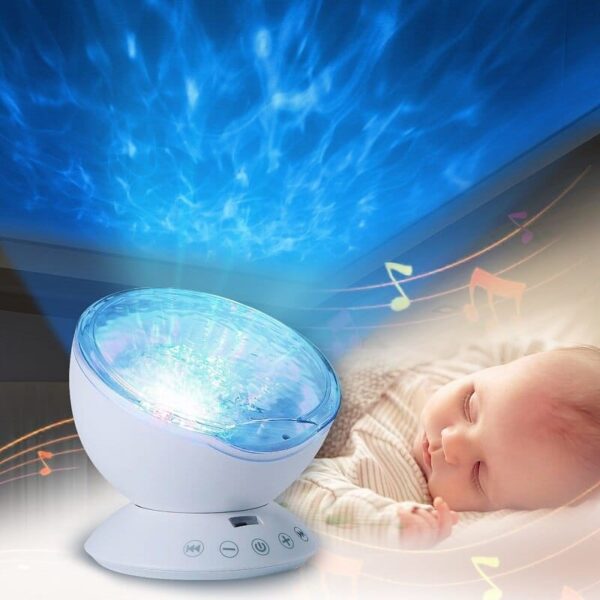 Veilleuse musicale projecteur bébé : ambiance apaisante et divertissante pour votre enfant