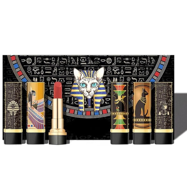 Coffret Rouge à lèvres Egypte - Collection exclusive, couleurs vibrantes