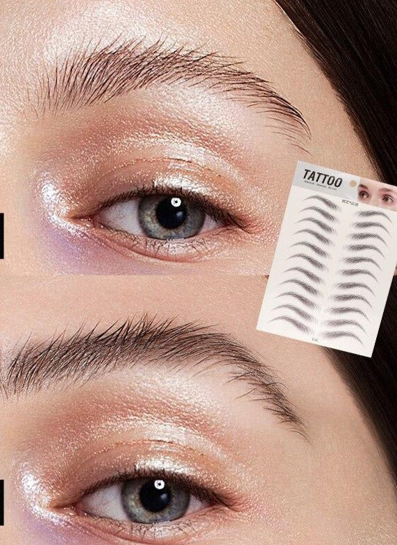 Faux sourcils autocollants - Sourcils parfaits en un instant