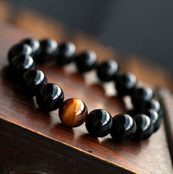 Bracelet homme onyx - Élégance et style pour hommes modernes