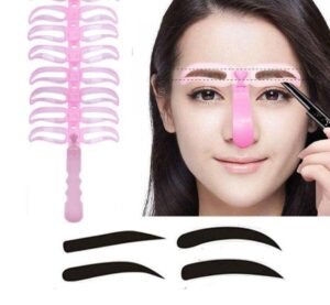 Kit sourcils pochoirs : façonnez vos sourcils facilement et précisément