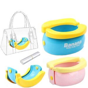 Pot de toilette voyage pour enfants - Pratique et compact pour faciliter l'apprentissage de la propreté