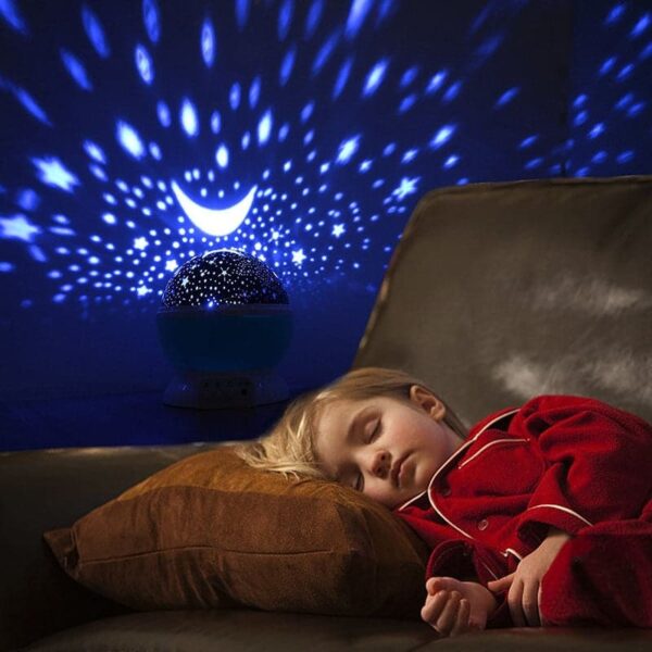 Veilleuse projection plafond bébé - Douce lumière pour apaiser et divertir votre enfant