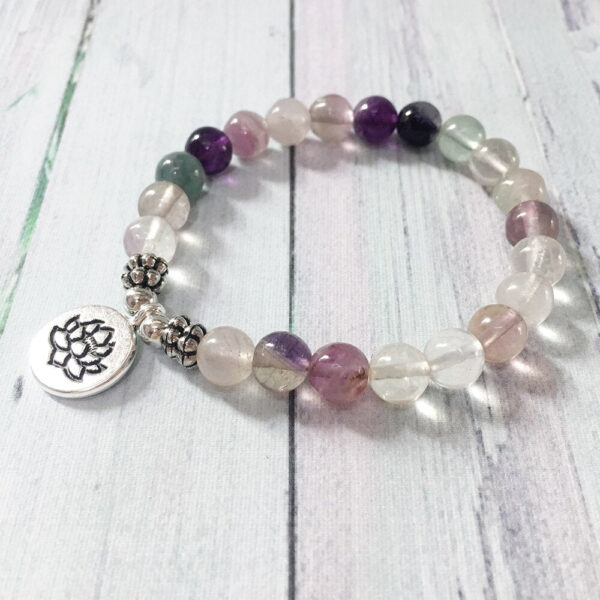 Bracelet en fluorite - Bijou naturel aux vertus apaisantes