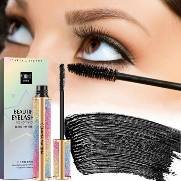 Mascara waterproof noir - Longue tenue et volume intense