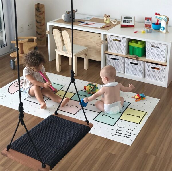 Tapis antidérapant chambre bébé - Sécurité et confort pour votre enfant