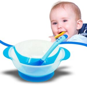 Bol et cuillère bébé : pratique et ergonomique pour les repas de votre enfant