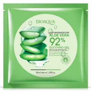 Masque visage gel aloe vera - Hydratation et éclat de la peau