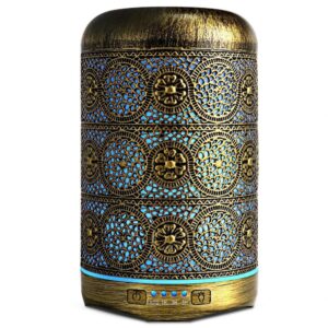 Diffuseur huiles essentielles moderne en bronze - Maximisez votre bien-être avec style