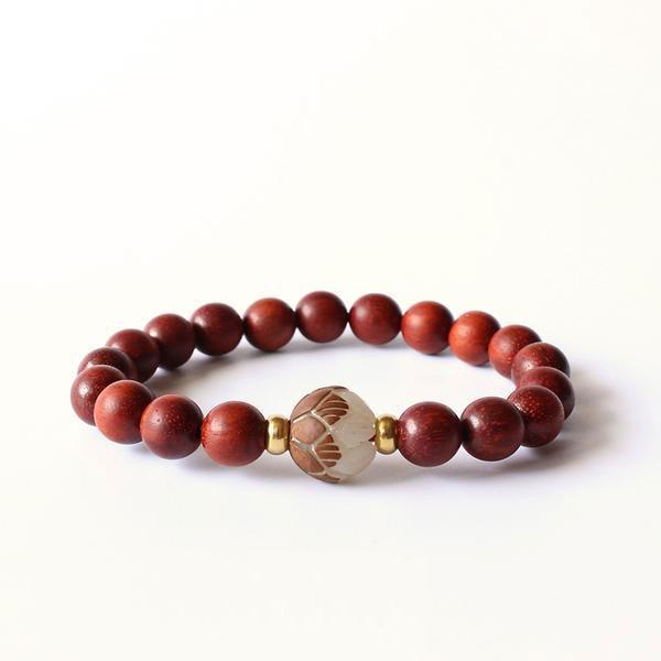 Bracelet fleur lotus - Élégance florale pour une touche zen