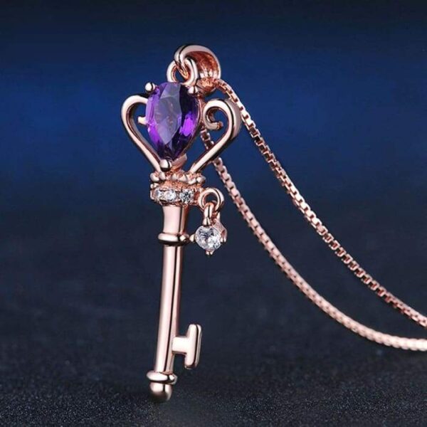 Pendentif améthyste femme - Bijou élégant et tendance pour sublimer votre style