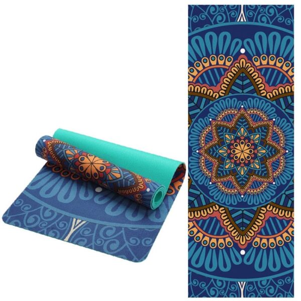 Tapis yoga personnalisé - Confort et style pour vos séances de yoga