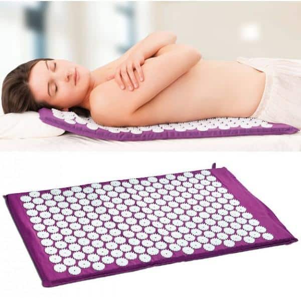 Tapis d'acupression fleur de vie - Soulagement et bien-être avec la thérapie naturelle