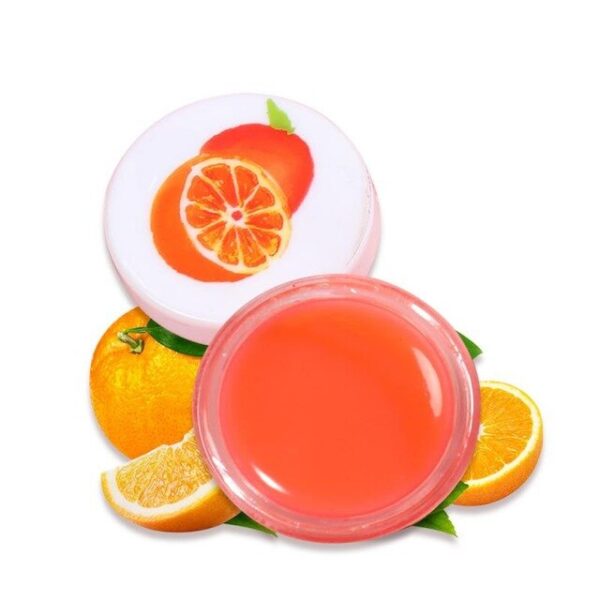 Baume à lèvres orange naturel et hydratant - Protège et nourrit les lèvres sèches