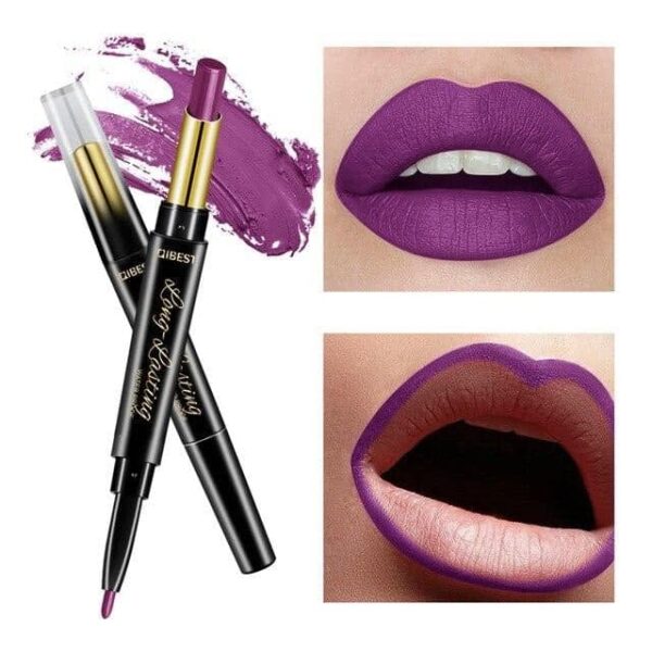 Crayon à lèvre violet - Maquillage tendance pour des lèvres éclatantes