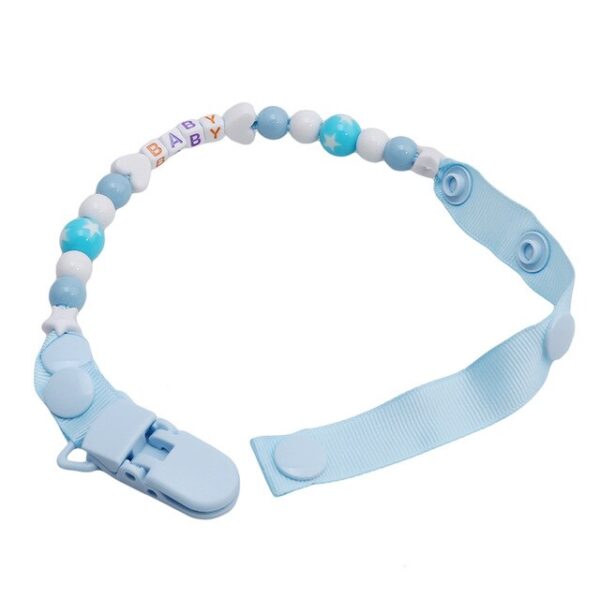 Attache tétine silicone garçon - Pratique et sécurisé pour bébé