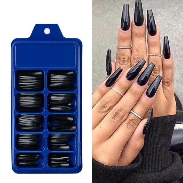 Faux ongles noir - Élégance et style pour vos mains