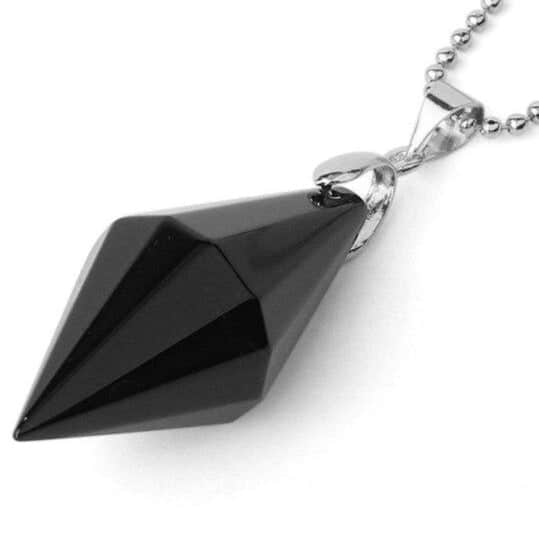 Collier obsidienne noire : élégance et protection pour tous