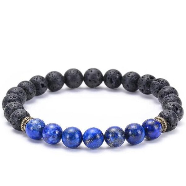 Bracelet en pierre lapis lazuli - Élégance et bien-être avec ce bijou naturel