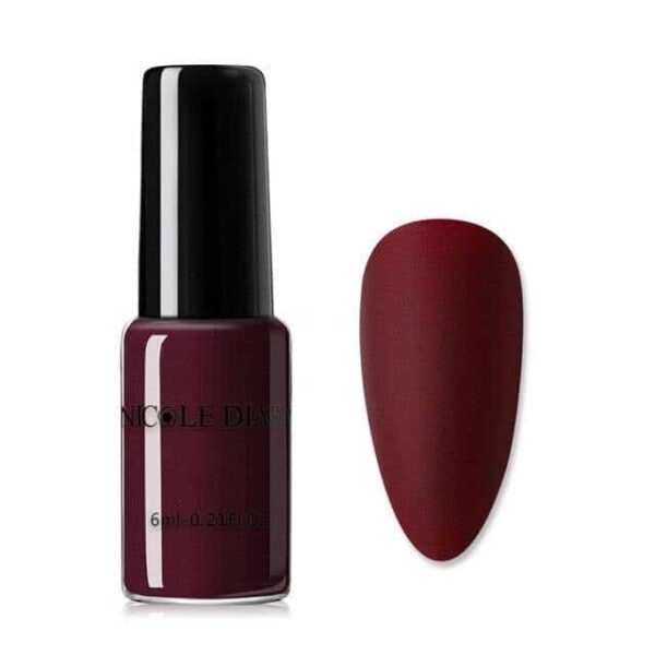 Vernis à ongle aubergine - Couleur intense et tendance pour des ongles parfaits